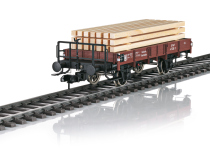 Märklin 58316 - I - Niederbordwagen mit Holzladung, DRG, Ep. II